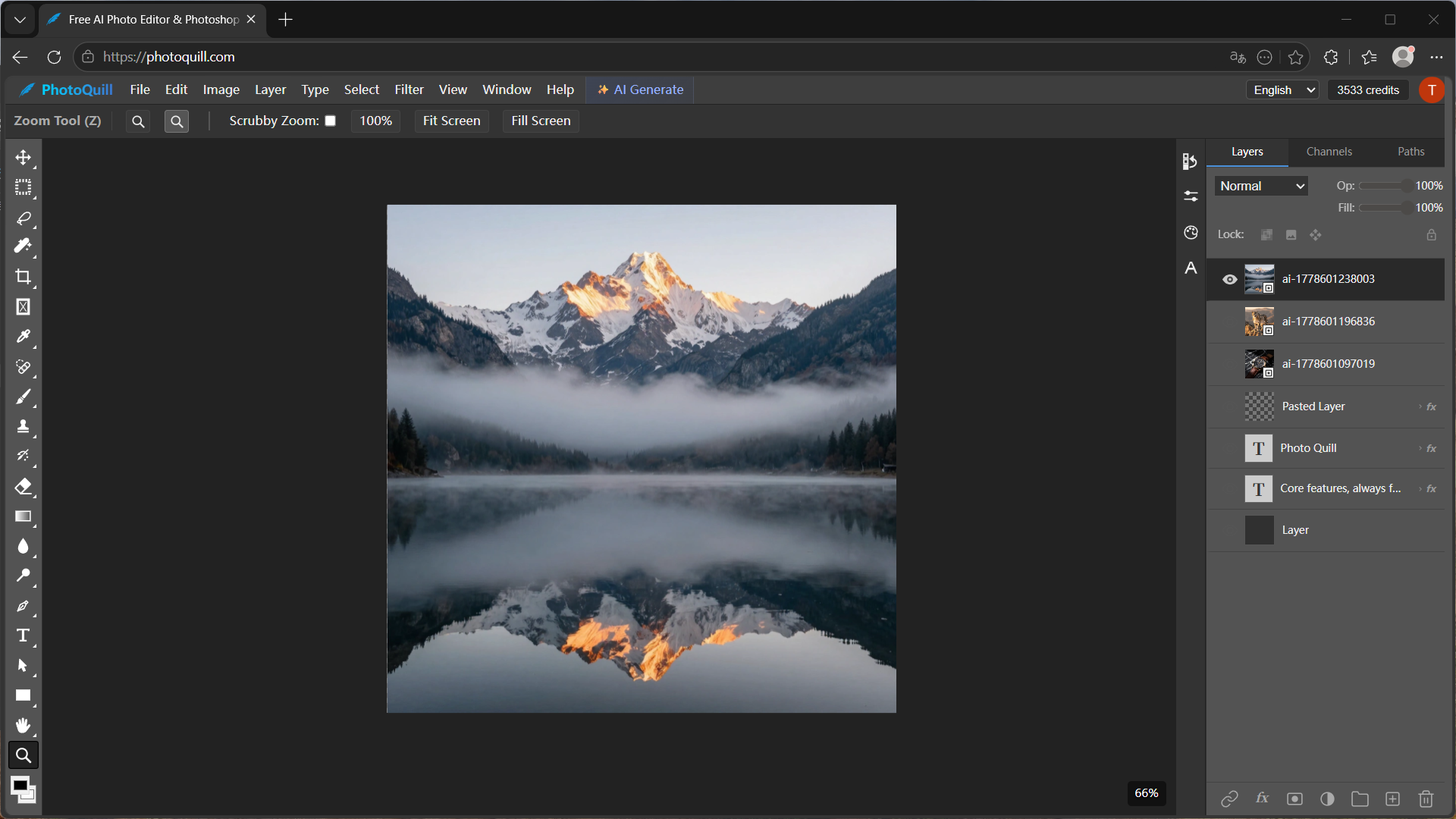 A secure, local-first AI photo editor interface protecting user privacy without server uploads